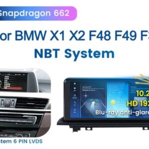 CARMEDIA CMFB81025 PRO 10.25'' OEM BMW X1 (F48) NBT 2015-2018 44 bmw x1 f48 nbt 2015 2018