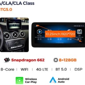 CARMEDIA CMFZ41025 PRO 10.25'' OEM MERCEDES A (W176) - CLA (C117) - GLA (X156) NTG5.0 2015+ 41 mercedes gtc008