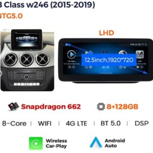 CARMEDIA CMFZ81250 PRO PLUS 12.5'' OEM MERCEDES B (W246) NTG5.0 2015+ 35 mercedes gtc023