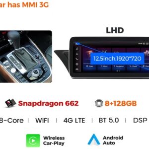 CARMEDIA CMFA81250 PRO PLUS 12.5'' OEM AUDI A4-A5 2008-2015 MMI 39 mmi a4 a5 8 128 12.5 plus
