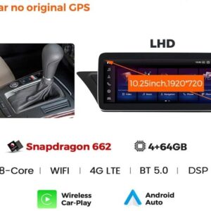 CARMEDIA CMFA41025 PRO 10.25'' OEM AUDI A4-A5 2008-2015 39 no mmi a4 e1716499529499