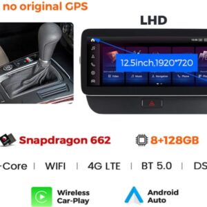 CARMEDIA CMFA81250 PRO PLUS 12.5'' OEM AUDI Q5 2008-2015 39 no mmi q5 8 128 12.5 plus