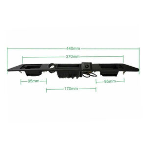 Alternative view of CARMEDIA CMC 017 AUDI AHD A4 2016+, A6 2012+, A8 2012+ HANDLE CAMERA 180°