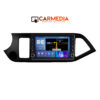 CARMEDIA CM2089B-13 KNOB TABLET 9'' OEM KIA PICANTO 2011-2017 1 CARMEDIA CM2089B 13 KNOB TABLET 9 OEM KIA PICANTO 2011 2017 1