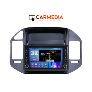 CARMEDIA CM2089B-13 KNOB TABLET 9'' OEM MITSUBISHI PAJERO 1999-2006 FULL FRAME