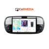 CARMEDIA CMTDU4087-3 OEM 7'' FIAT 500 2007-2015 BLACK 1 CARMEDIA CMT4087 3 OEM 7 FIAT 500 2007 2015 BLACK