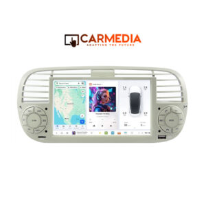CARMEDIA CMTDU4087-3 OEM 7'' FIAT 500 2007-2015 WHITE