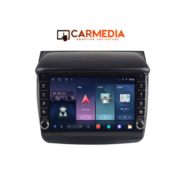 CARMEDIA CM2089B-13 KNOB TABLET 9'' OEM MITSUBISHI L200 2006-2015