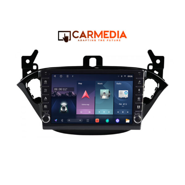 CARMEDIA CM2089B-13 KNOB TABLET 9'' OEM OPEL CORSA E 2014-2021
