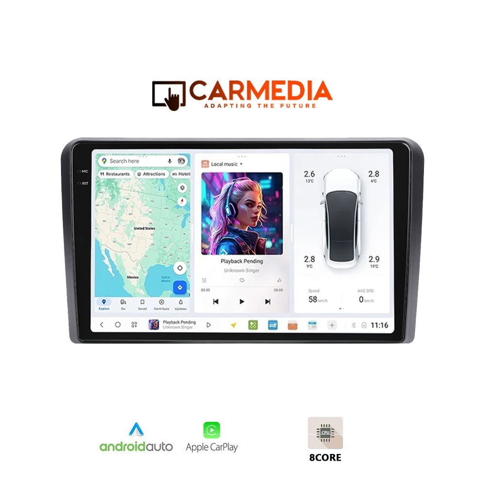CARMEDIA CMDU12095-13 PRO PLUS TABLET 9.5'' OEM ALFA ROMEO GIULIETTA 2014-2020 3 CARMEDIA CMDU12095-13 PRO PLUS TABLET 9.5'' OEM ALFA ROMEO GIULIETTA 2014-2020